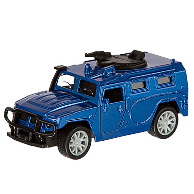 Полицейский автомобиль инерционный металлический масштаб 1:32 BeBoy IT107513 1